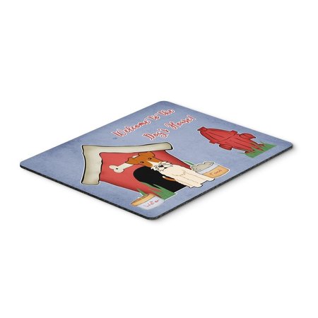 CAROLINES TREASURES Dog House Collection Wire Fox Terrier Mouse Pad, Hot Pad or Trivet BB2855MP